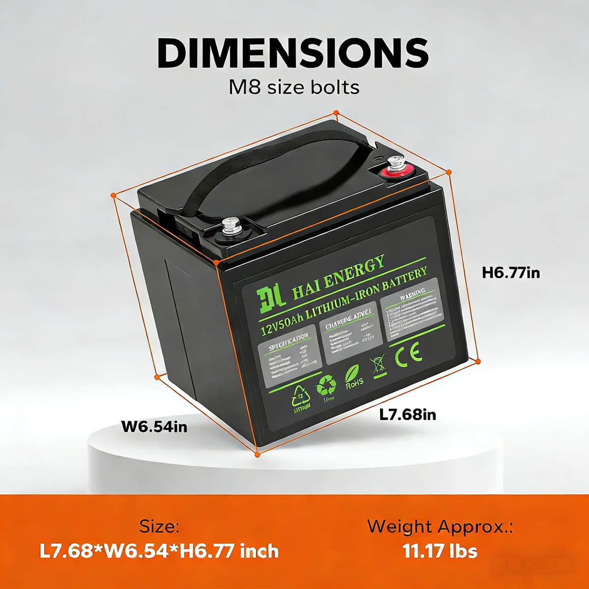 12V50Ah LiFePO4 Lithium Battery 12V50Ah LiFePO4 Lithium Battery