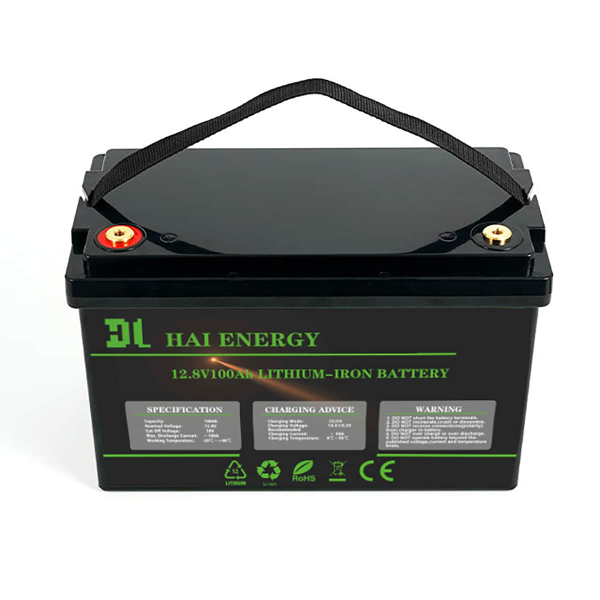 Wholesale 12V 100Ah LiFePO4 battery for RV and Marine manufacturer