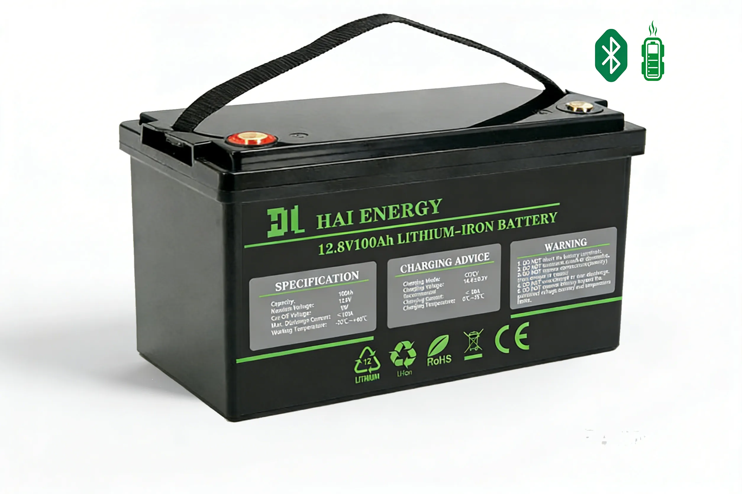 12V 100Ah LiFePO4 Lithium Battery