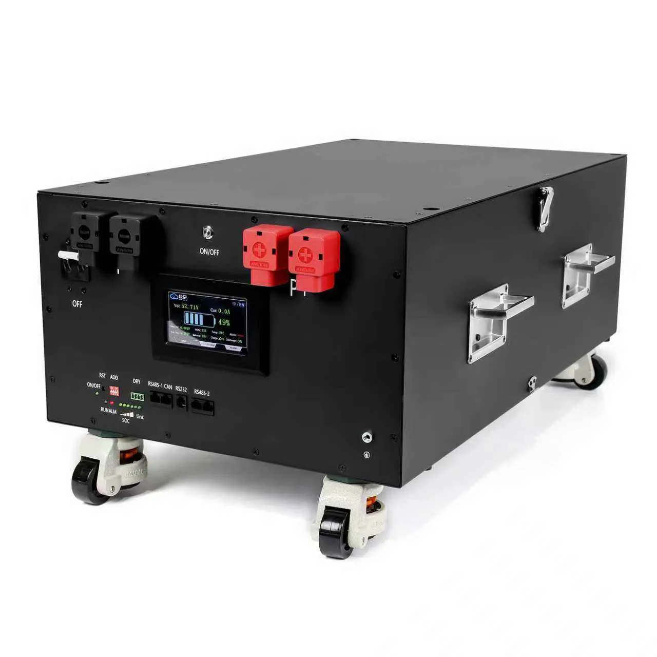 HAI NENG ENERGY 48V 200Ah high capacity LiFePO4 battery for golf cart fleet