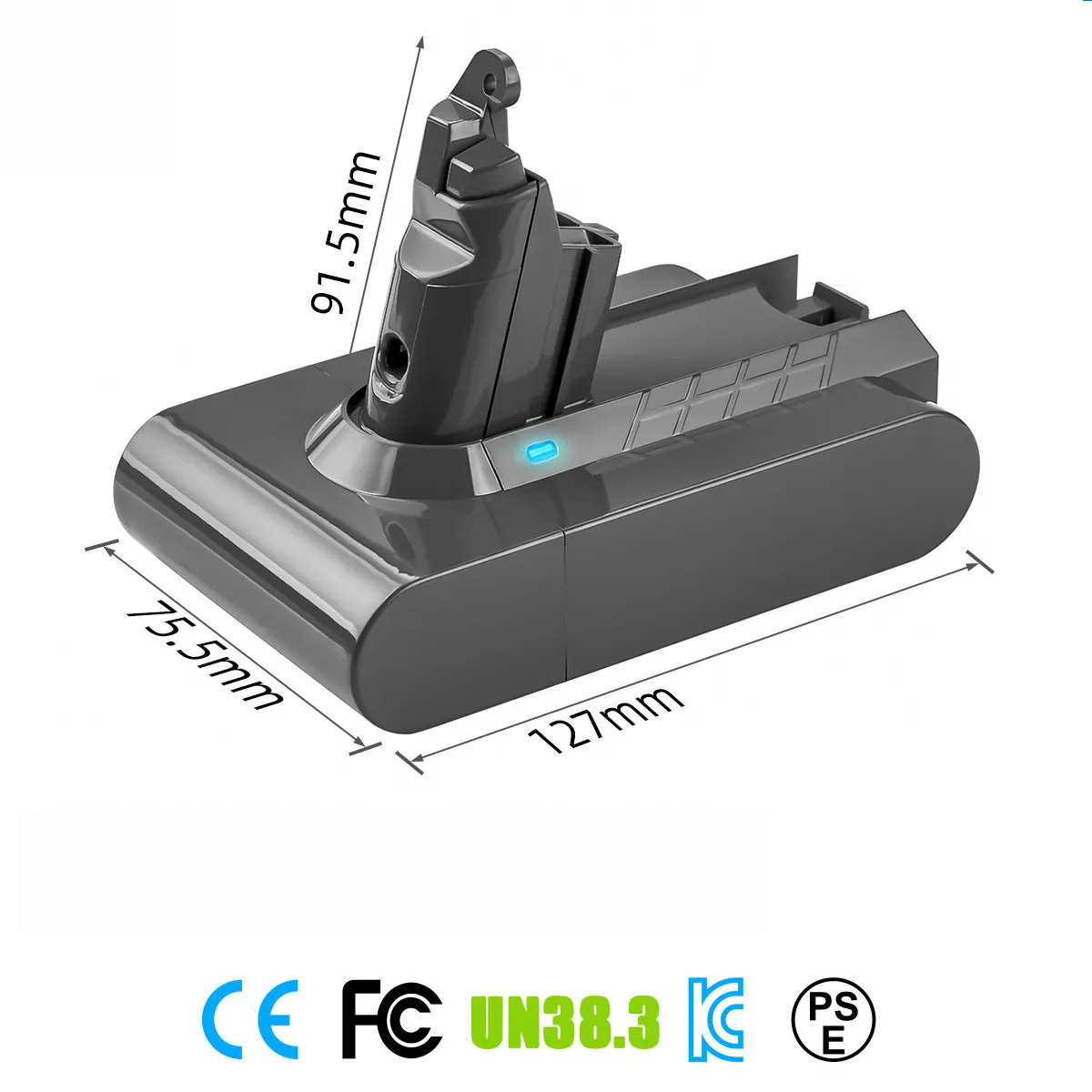 Replacement Lithium Battery for Dyson V6