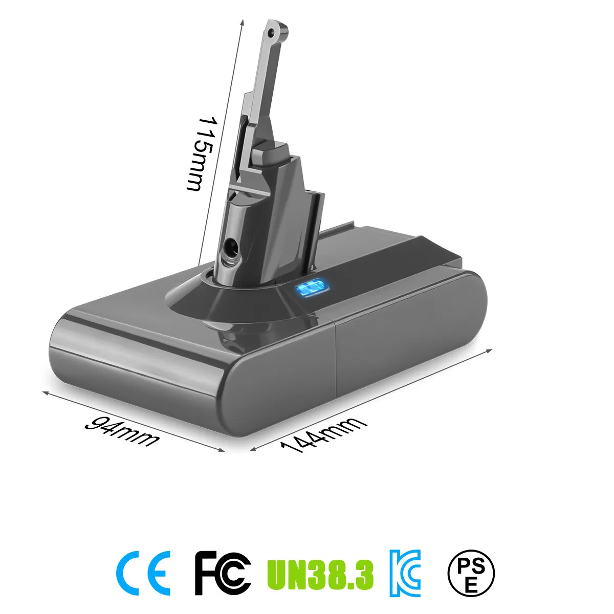 Replacement Lithium Battery for Dyson V8