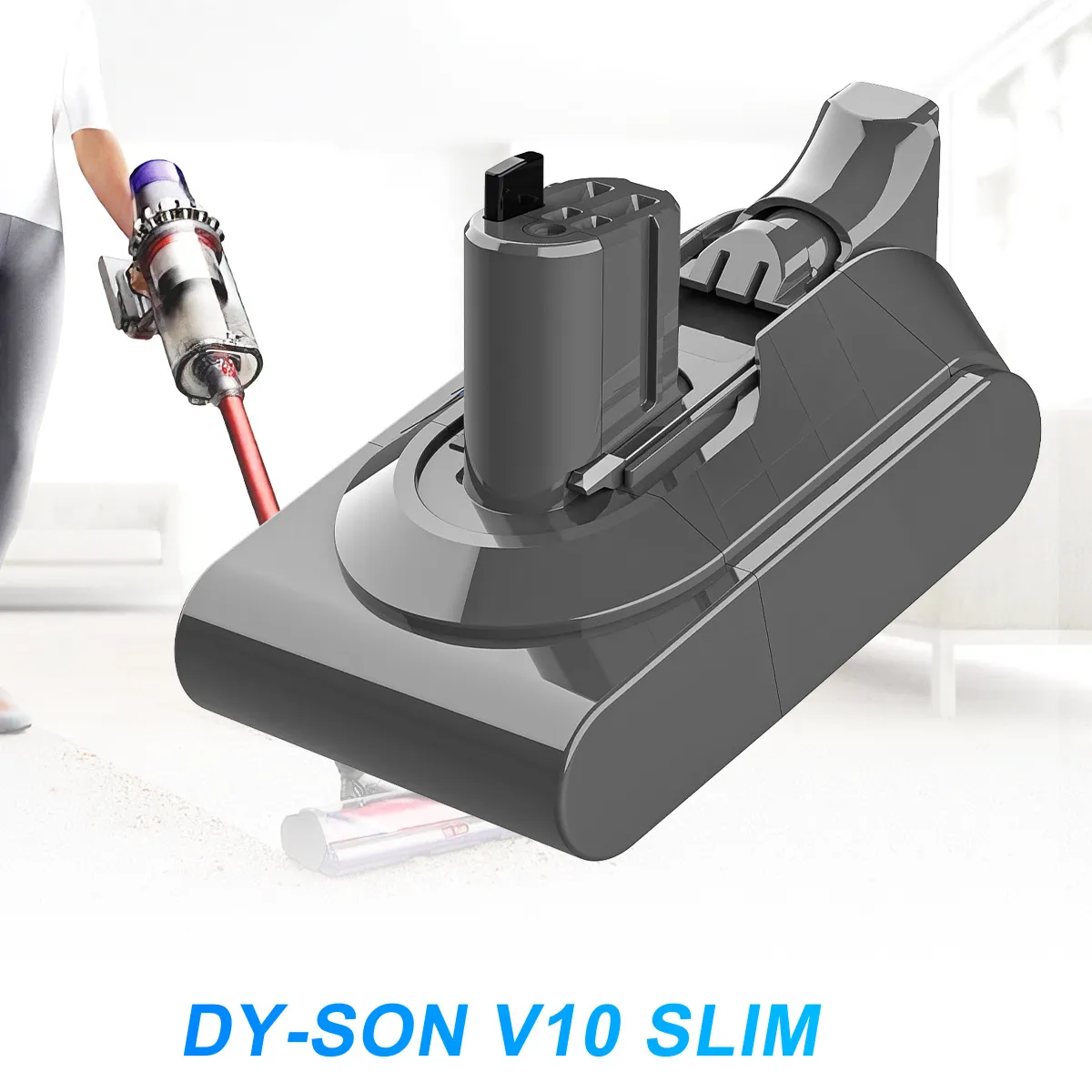 Replacement Lithium Battery for Dyson V10 Slim