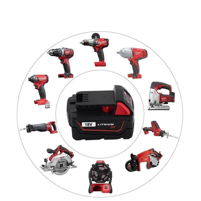 Compatible with Milwaukee 18V Tools