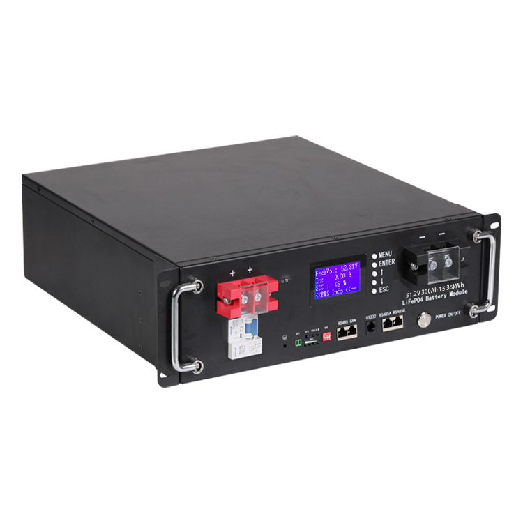 48V 100Ah LiFePO4 Rack Mount Battery for Home Solar Energy Storage