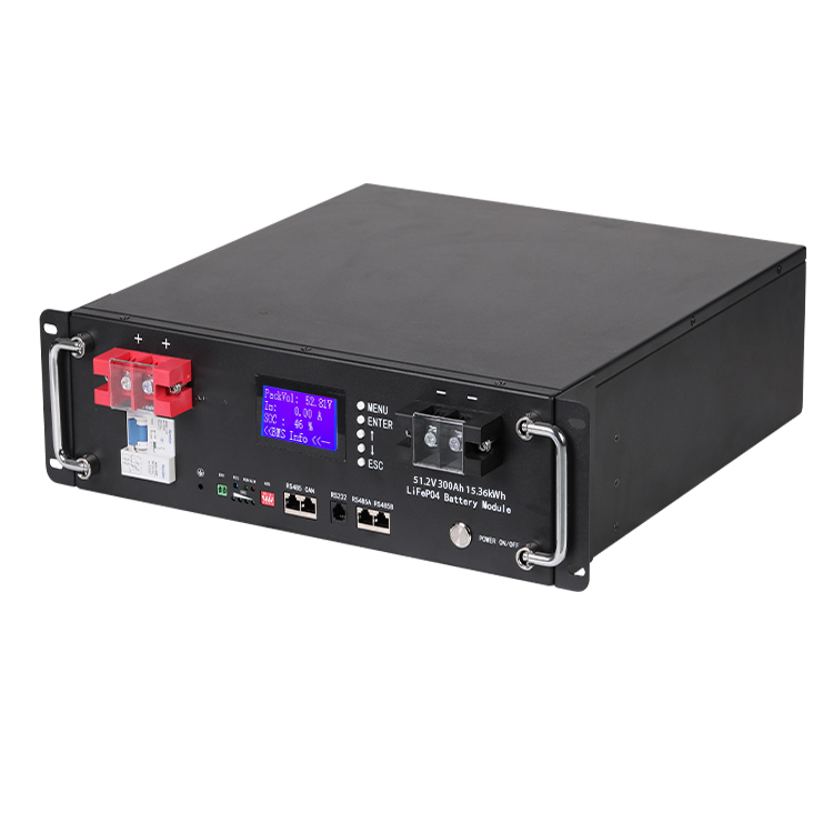 48V 100Ah LiFePO4 Rack Mount Battery for Home Solar Energy Storage