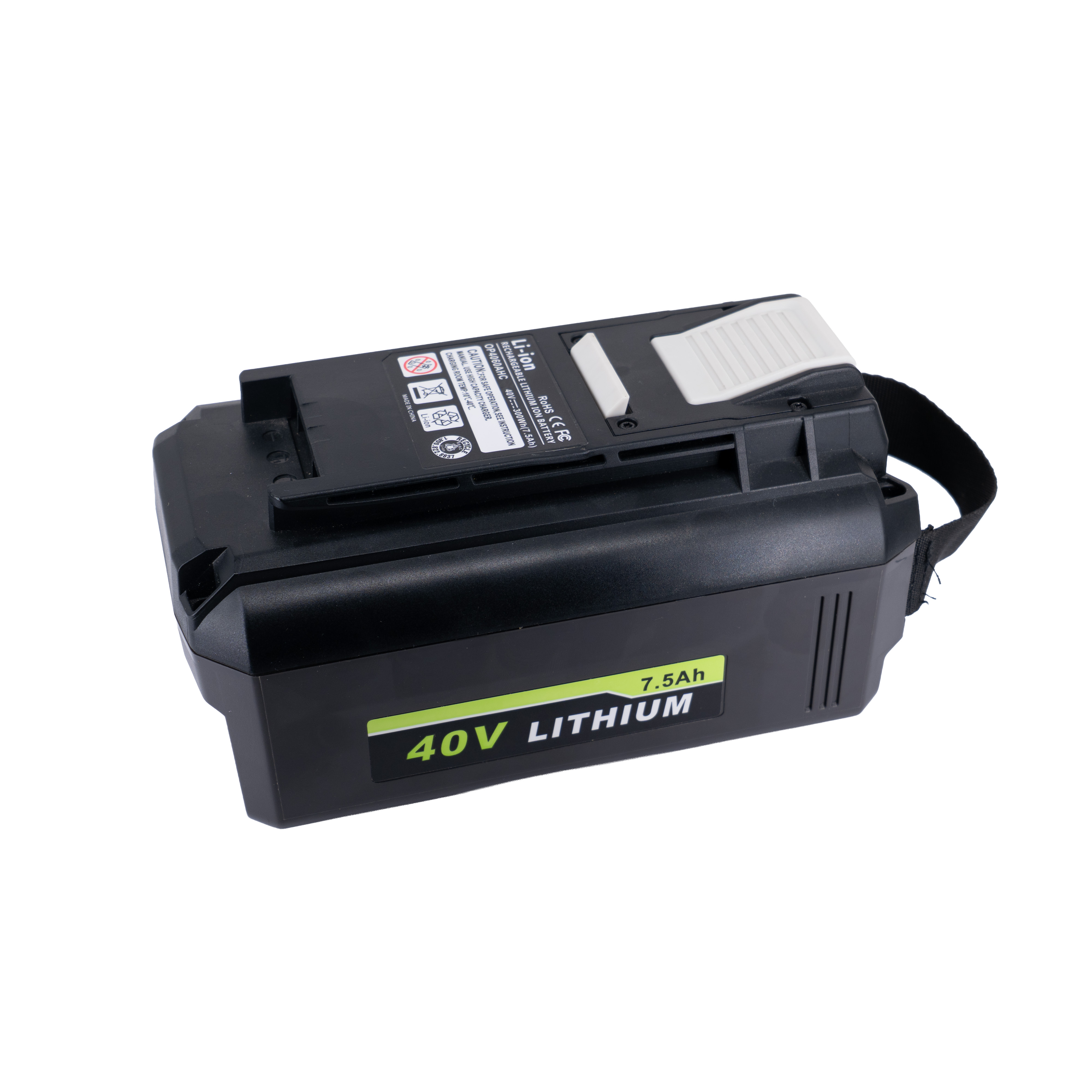 40V Li-ion Replacement Battery for Ryobi OP4040 Lawn Mower, Blower & Chainsaw (6.0Ah–12.0Ah)
